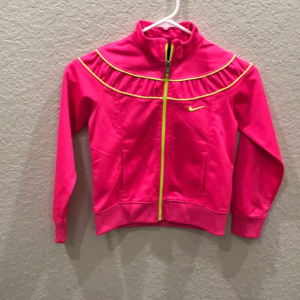 Nike sweater with zip for girl